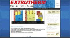 Desktop Screenshot of extrutherm.at
